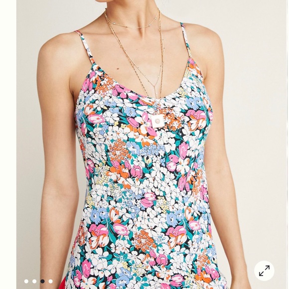 ANTHRO 52 CONVERSATIONS COLLOQUIAL BIAS DRESS - Picture 2 of 16